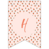 Strawberry und Bunny Birthday Party Wimpelkette (Zweite Fahne)