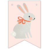 Strawberry und Bunny Birthday Party Wimpelkette (Erste Fahne)