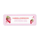 Strawberry und Pink Gingham Karos (Vorne)
