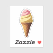 Strawberry Vanilla Club Aufkleber (Blatt)