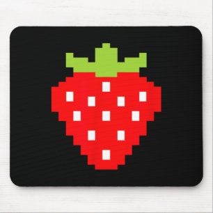 Strawberry Video Game Player 1 Mousepad
