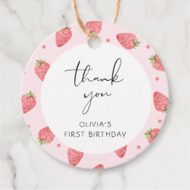 Strawberry Vielen Dank Berry Favor Geschenkartikel Geschenkanhänger
