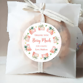 Strawberry Vielen Dank Berry Much Geschenkanhänger