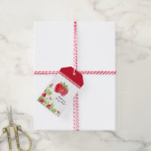 Strawberry Vielen Dank Berry Much Geschenkanhänger (Mit Garn)