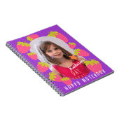 Strawberry Violet Foto Notizblock (Rechte Seite)