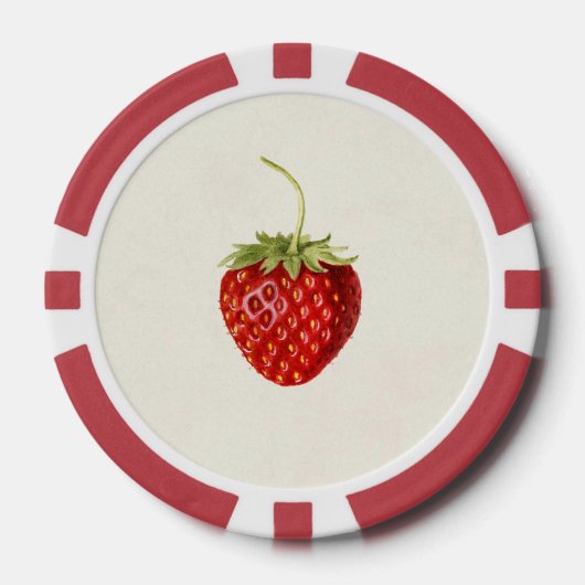 Strawberry (von Louis C.C. Krieger) Pokerchips (Vorderseite)