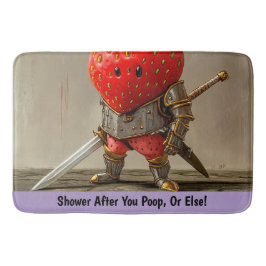 Strawberry Warrior Badematte