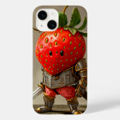 Strawberry Warrior Case-Mate iPhone Hülle (Rückseite)