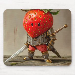 Strawberry Warrior Mousepad