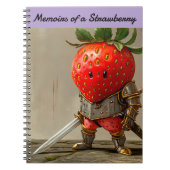 Strawberry Warrior Notizblock (Vorderseite)