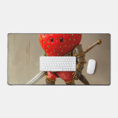 Strawberry Warrior Schreibtischunterlage (Tastatur & Maus)