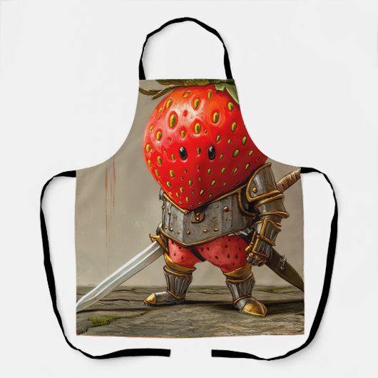 Strawberry Warrior Schürze (Vorderseite)