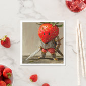 Strawberry Warrior Serviette (Beispiel)