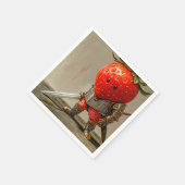 Strawberry Warrior Serviette (Ecke)