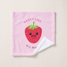 Strawberry Wash Tuch