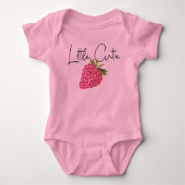 Strawberry Watercolor Kleine Süsse Baby Bodysuit Baby Strampler