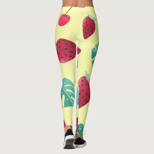 Strawberry Watermelon Leggings (Rückseite)