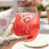 Strawberry Weinglas Ohne Stiel