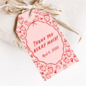 Strawberry Whimsical Coquette Gevor Geschenkanhänger