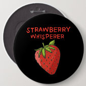 Strawberry Whisperer Button (Vorne & Hinten)