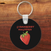 Strawberry Whisperer Schlüsselanhänger (Vorderseite)
