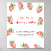 Strawberry - Wie groß ist das Bauchspiel von Mama? Poster (Vorne)