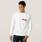Strawberry Wirbel Sweatshirt für Männer (Vorne ganz)