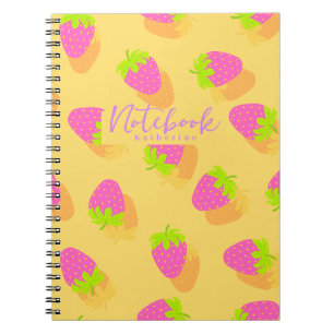 Strawberry Yellow Notizblock
