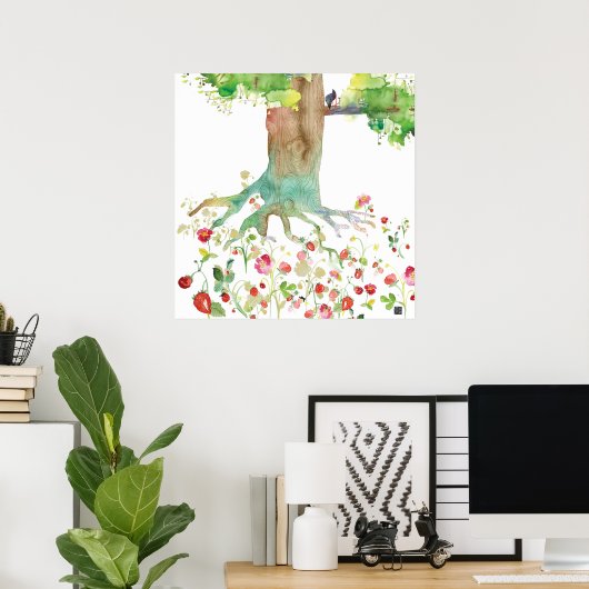 STRAWBERRYROOTS POSTER (Heimbüro)