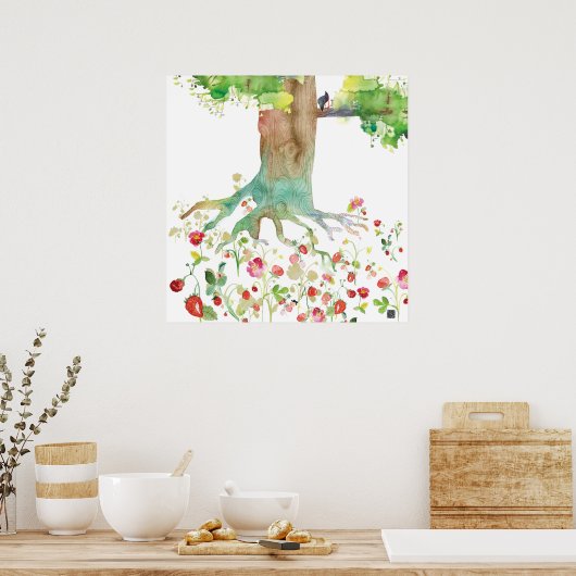 STRAWBERRYROOTS POSTER (Küche)