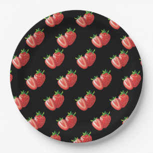 Strawberrys Pappteller