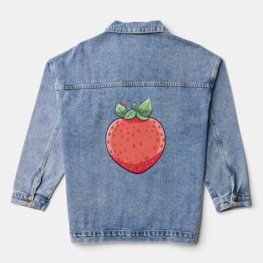 Strawbs Jeansjacke (Rückseite)