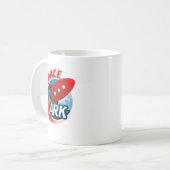 Strawdog Studio-Raum-Arche-Tasse Kaffeetasse (Vorderseite Links)