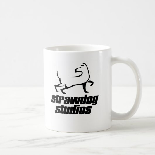 Strawdog Studio-Raum-Arche-Tasse Kaffeetasse (Rechts)