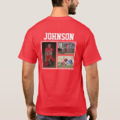 Strawn Windhund-T-Shirt T-Shirt (Rückseite)