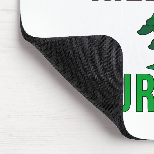 Straws Kill Turtles Mousepad (Ecke)