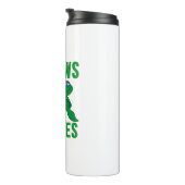Straws Kill Turtles Thermosbecher (Nach rechts gedreht)