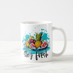 Stray Fresh - Sommer - tropische Wasserfarben Kaffeetasse