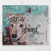 Stray Ghost (Name & Stil) Bierflaschenetikett (Einzelnes Label)