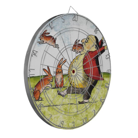 Stray Hares Dartscheibe (Vorderseite Links)