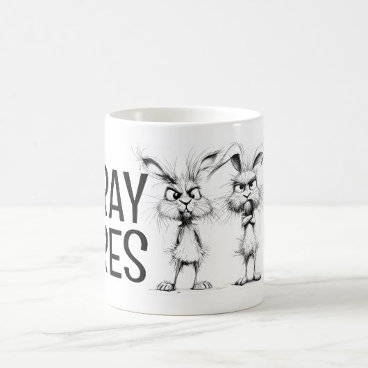Stray Hares Kaffeetasse (Mittel)