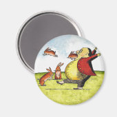 Stray Hares Magnet (Vorderseite/Rückseite)