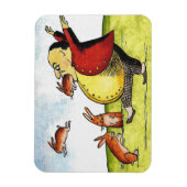 Stray Hares Magnet (Vertikal)