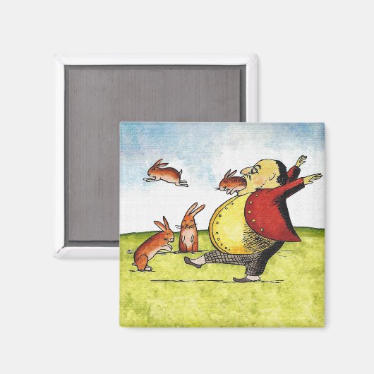 Stray Hares Magnet (Vorderseite/Rückseite)