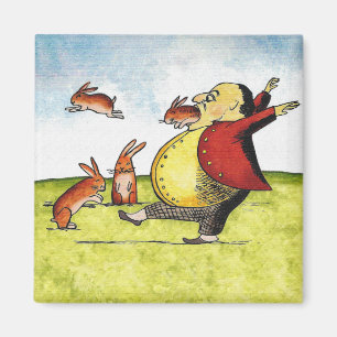 Stray Hares Magnet