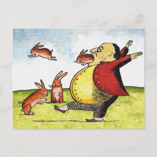 Stray Hares Postkarte (Vorderseite)