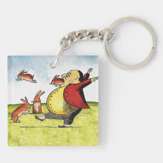 Stray Hares Schlüsselanhänger (Rückseite)