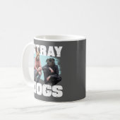 STRAY HUNGS FUNNY LEUTE MIT HUNDERKOPFEN KAFFEETASSE (Vorderseite Links)
