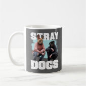 STRAY HUNGS FUNNY LEUTE MIT HUNDERKOPFEN KAFFEETASSE (Links)