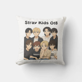 Stray Kids Anime Graphic  Kissen